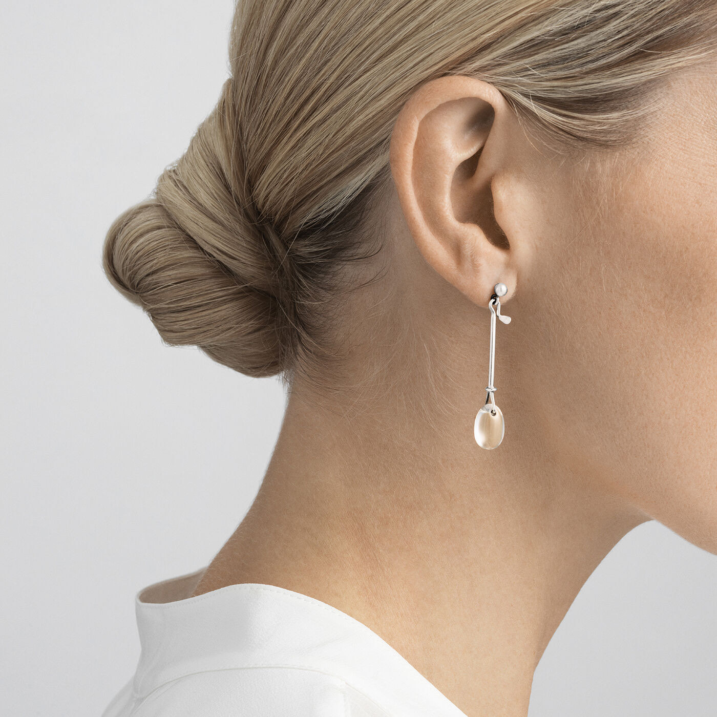 VIVIANNA DEW DROP Earring Silver ROCK CRYSTAL