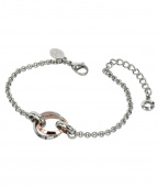 CAROLIN Bracelets Rose/Steel