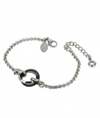 CAROLIN Bracelets Black/Steel