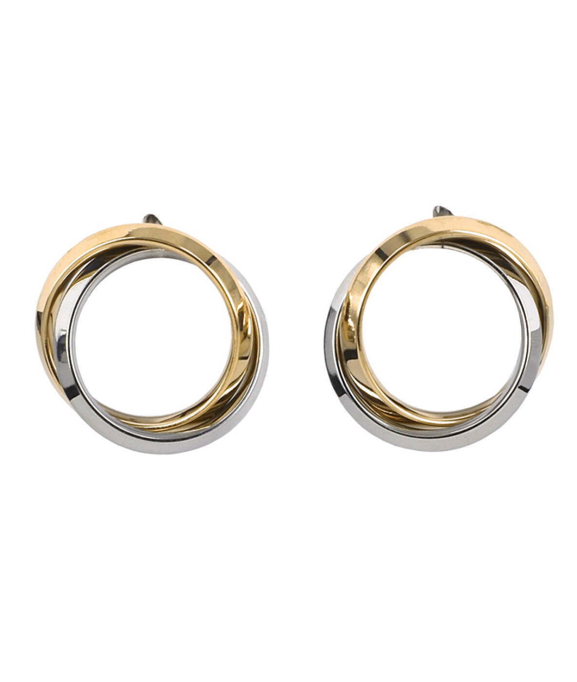 CAROLIN Earrings Gold/Steel