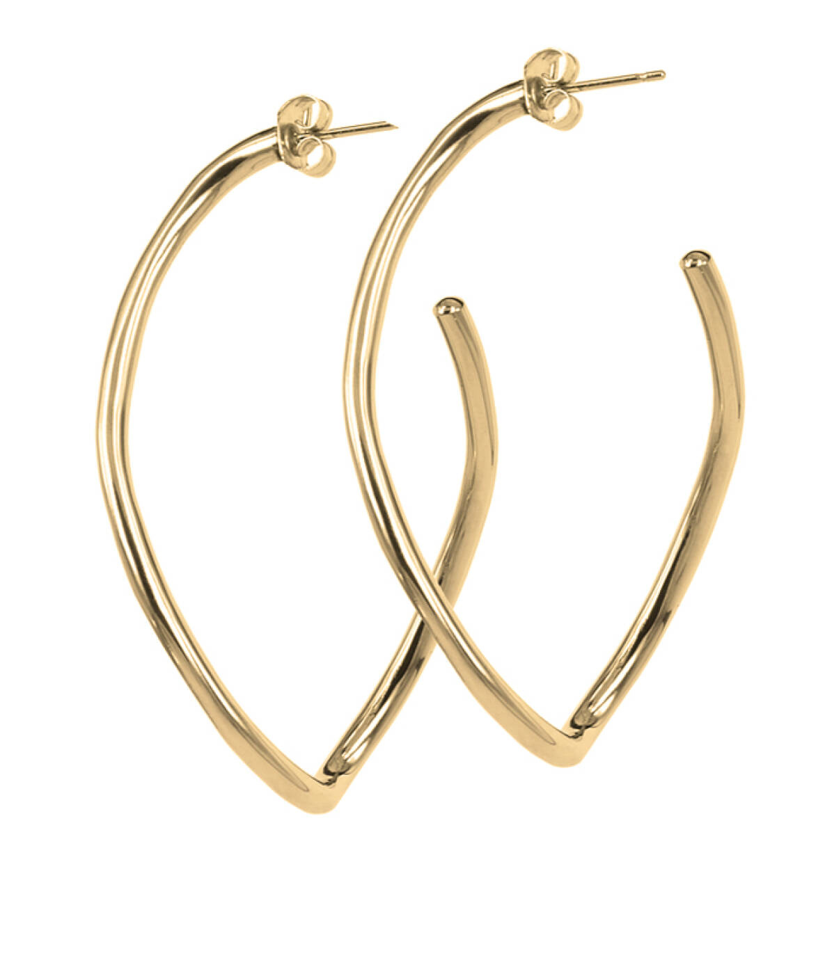 MILLA Big Earrings Gold