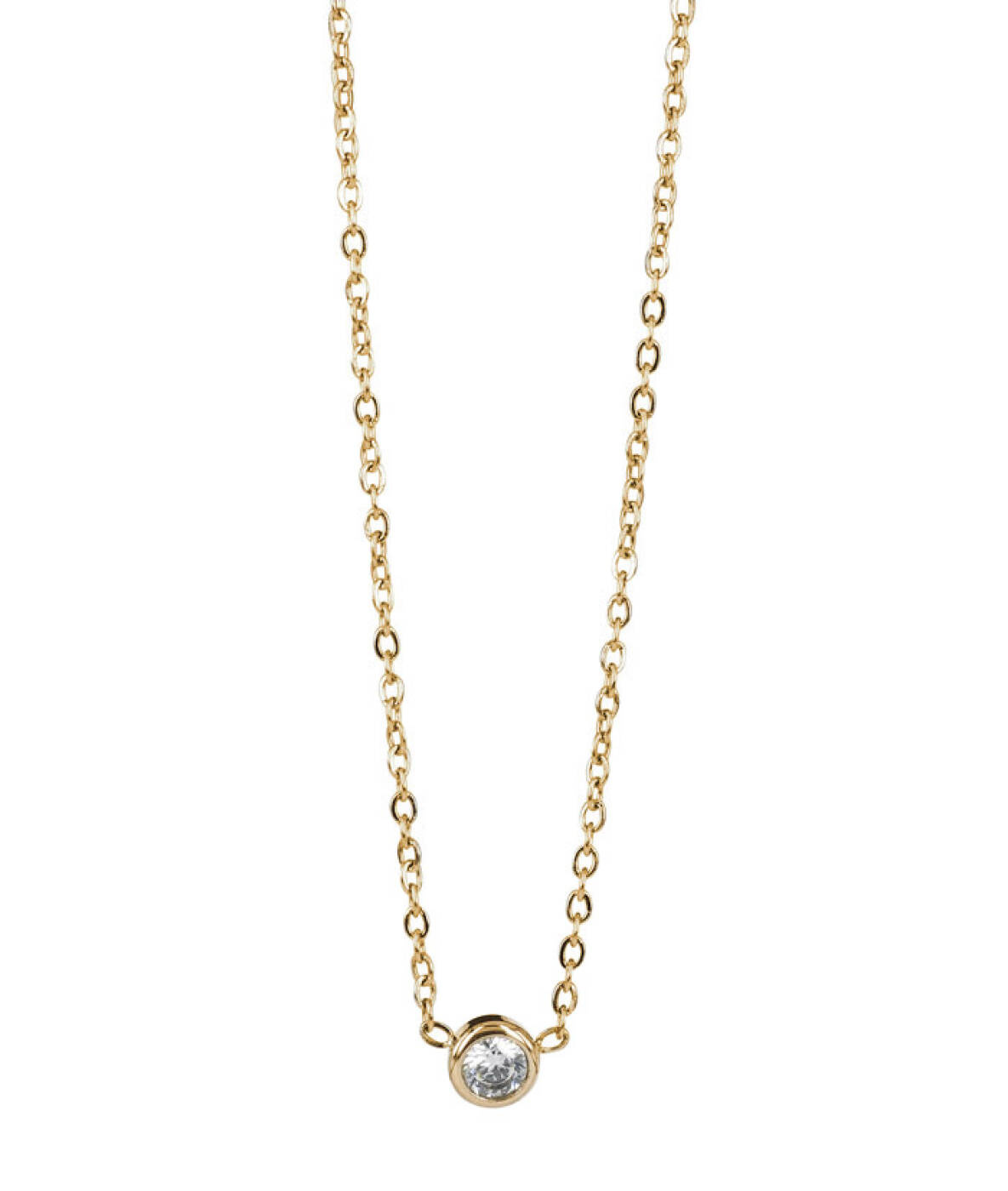 LILLY 4 mm Necklaces Gold/Crystal