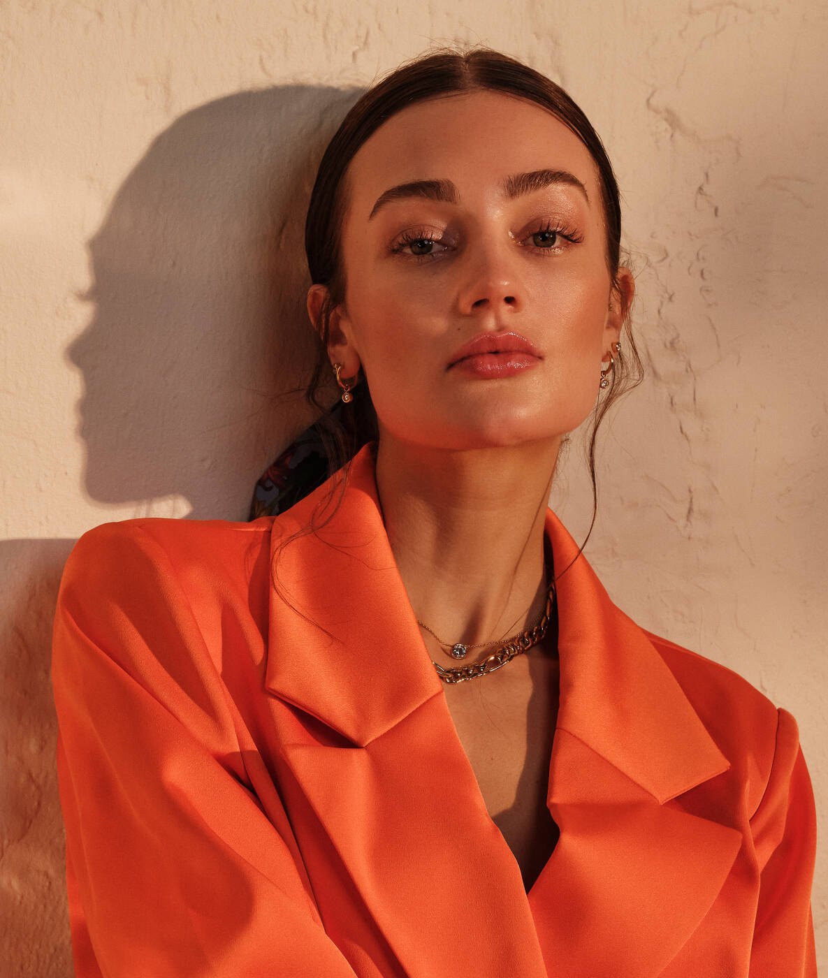 LILLY 7 mm Necklaces Steel/Crystal