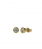 LILLY 4 mm Earrings Gold