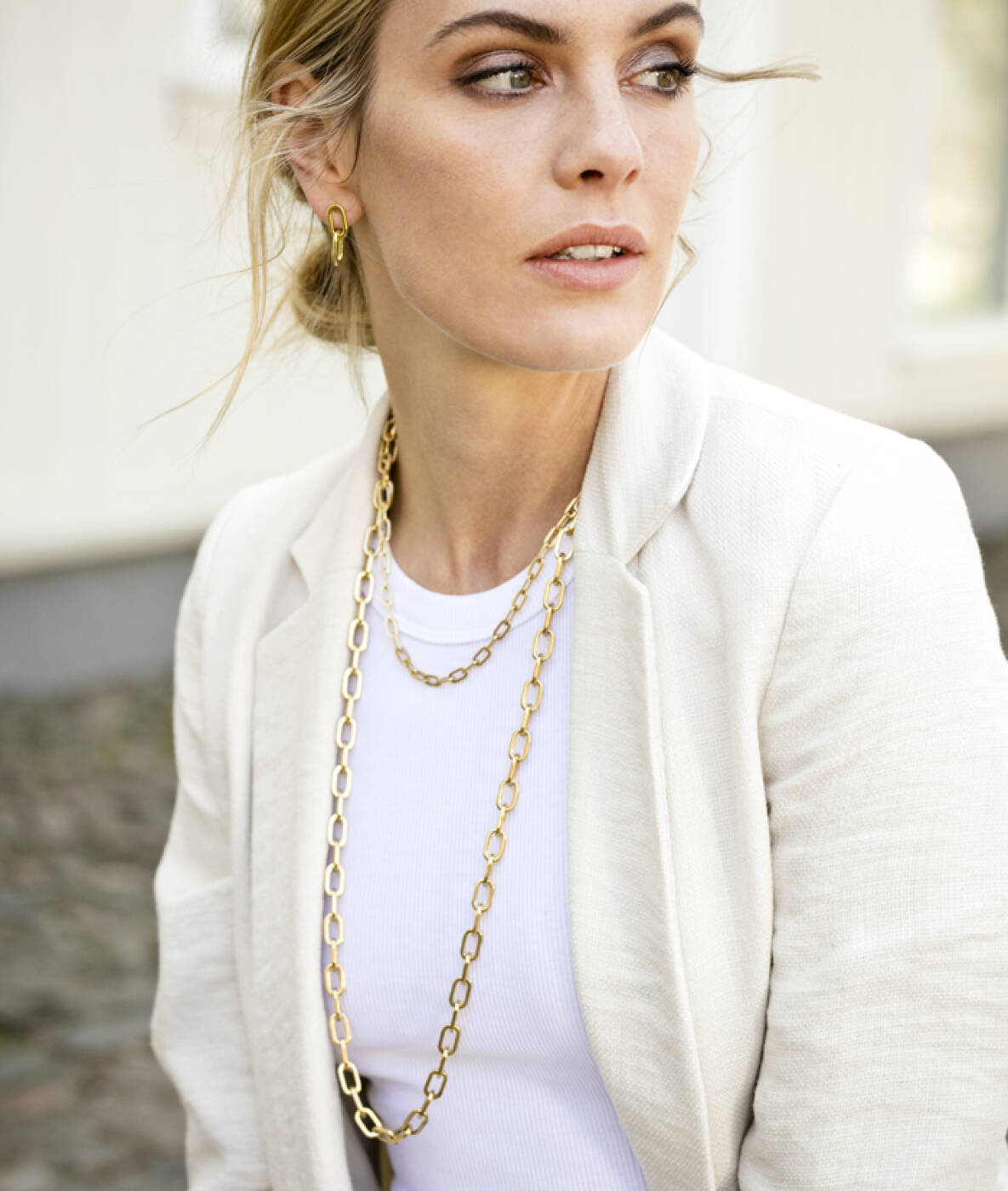 CHANIA Small Necklaces Gold