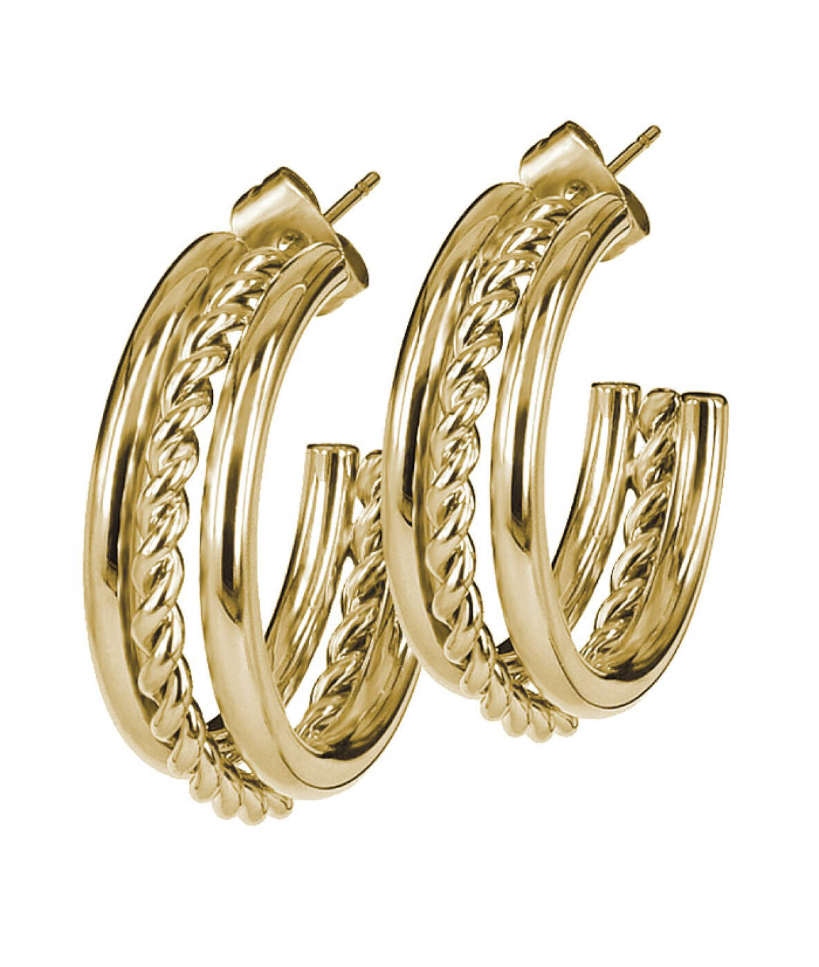 TWIST Earrings Gold