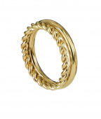 TWIST Gold ring