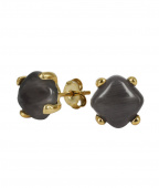 VICTORIA Earrings Gold/Gray