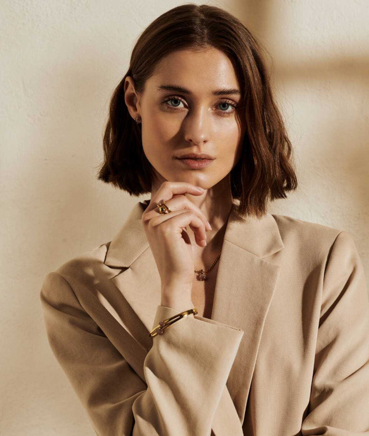 VICTORIA Gold/Rosa ring