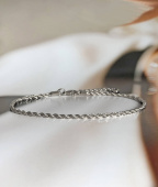 TWINNIE ANKLET Bracelets Steel