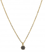 VICTORIA Long Necklaces Gold/Gray