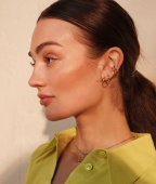 MAXI 16mm Earrings Gold 