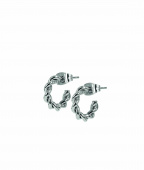 TWIST Mini Earrings Steel