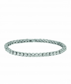 GLIMRA 4mm Bracelets Steel/Crystal
