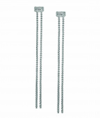 CLARISSA Long Earrings Steel
