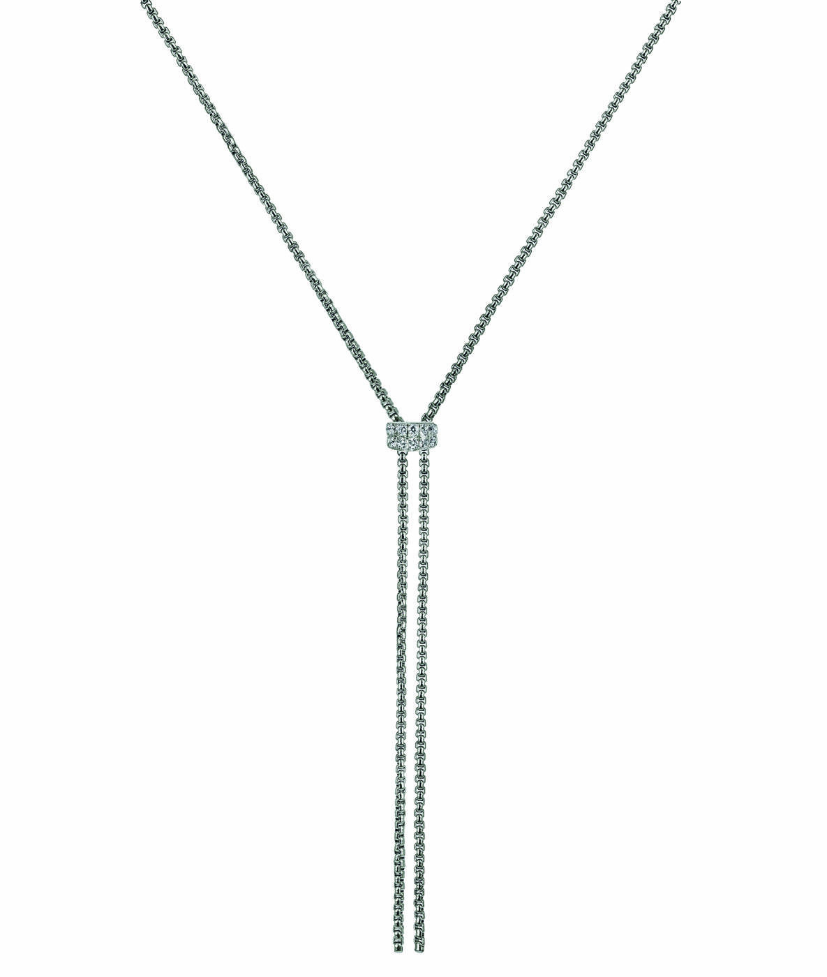 CLARISSA Long Necklaces Steel