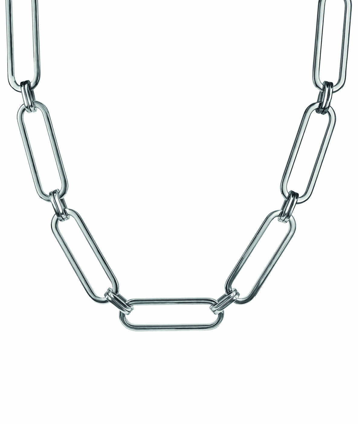 CHANIA Big Short Necklaces Steel