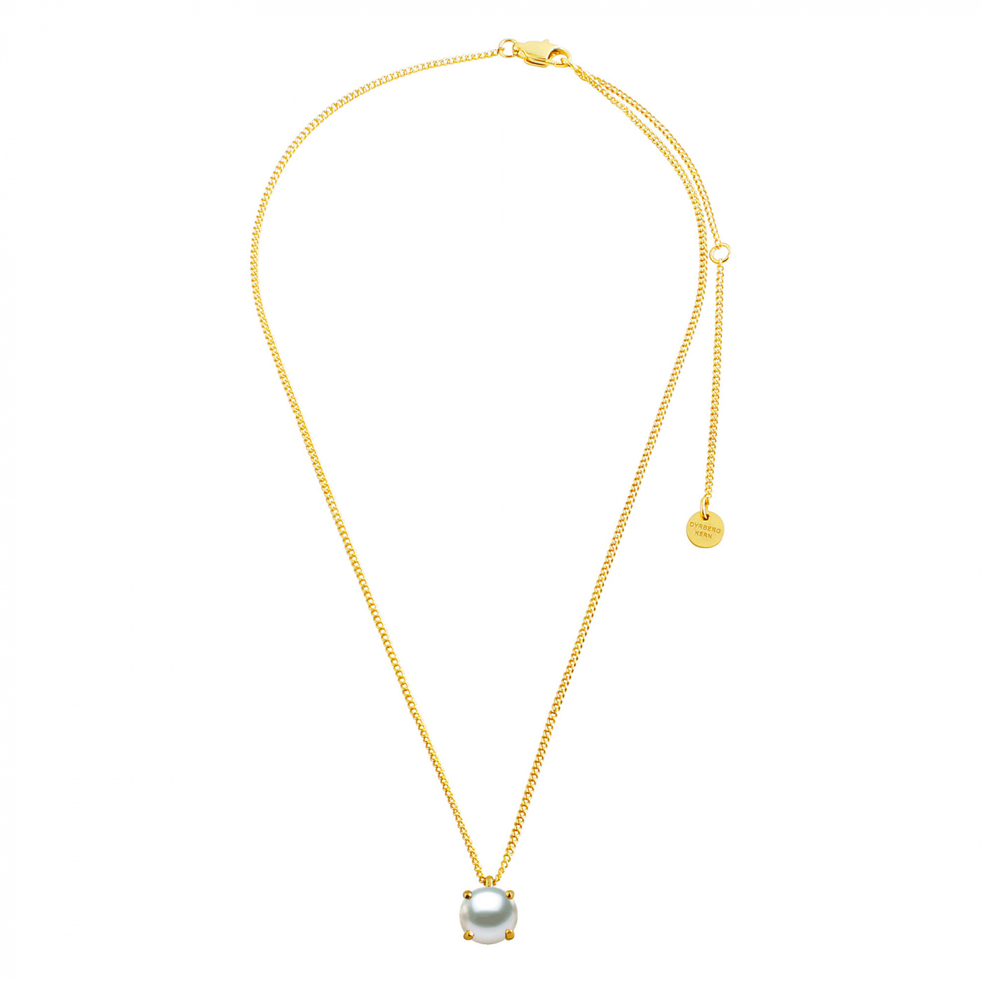 MANNY Gold WHITE PEARL Necklaces