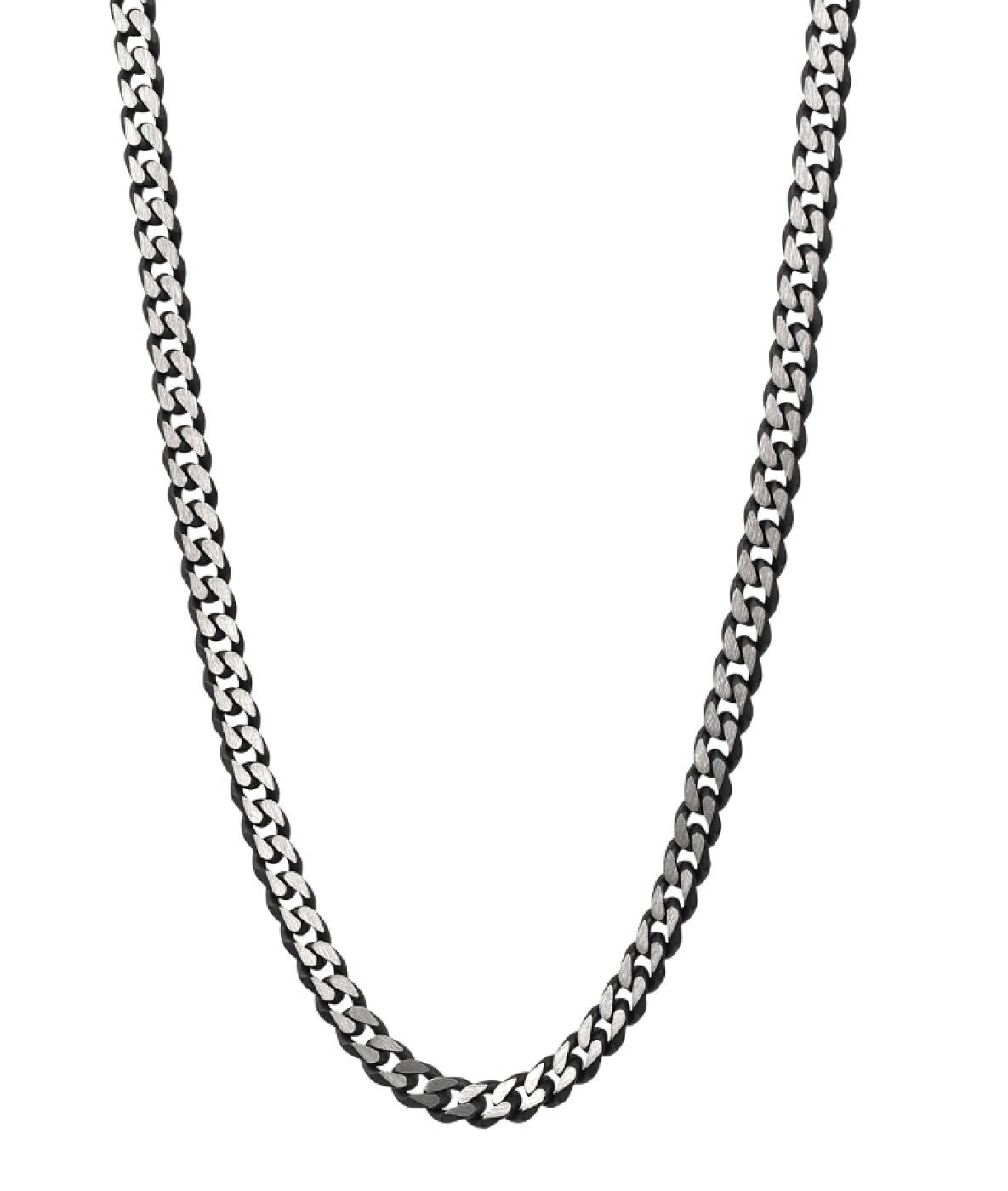 TEXAS Small Necklaces Black/Steel