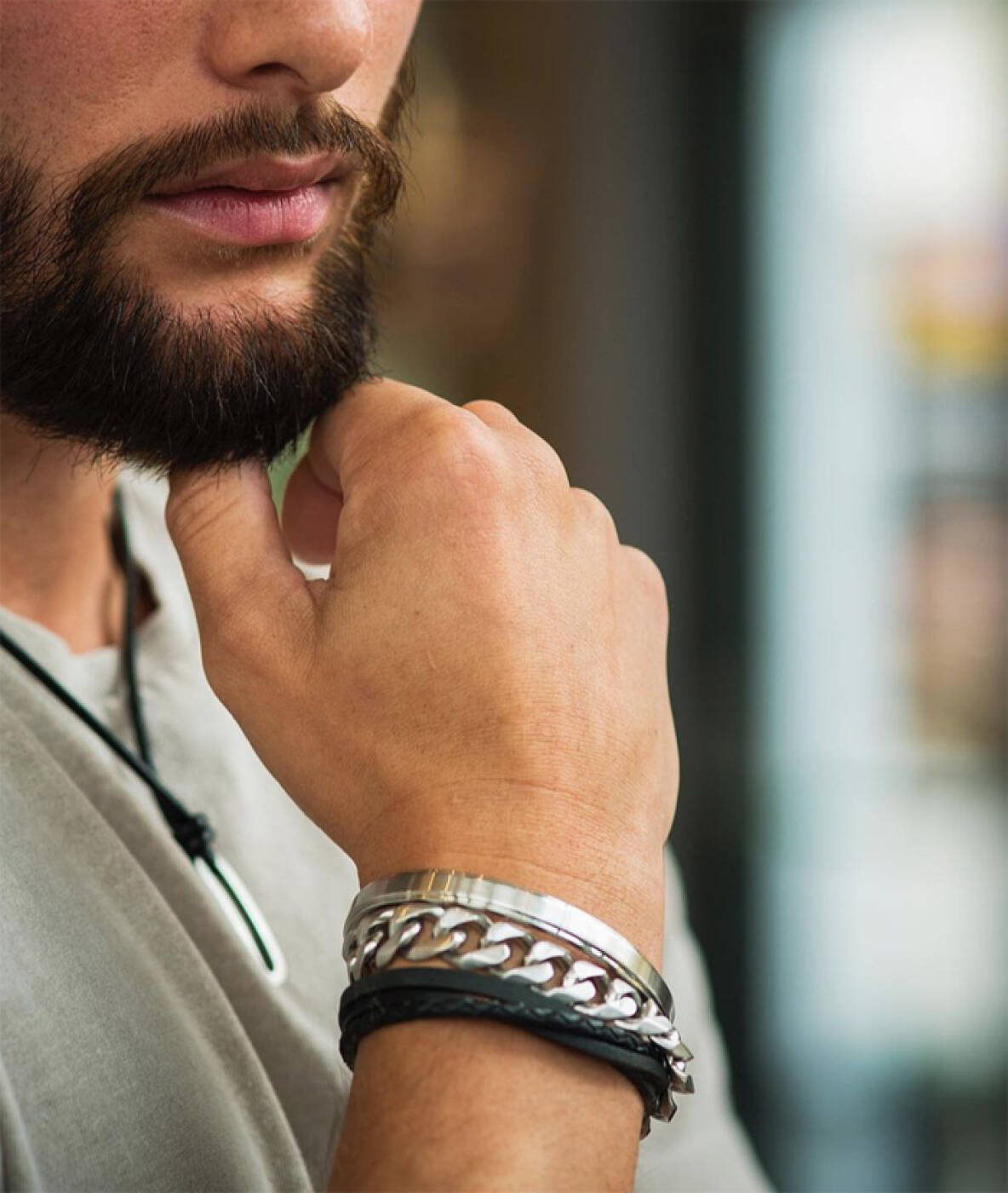 ERIC Bracelets Black