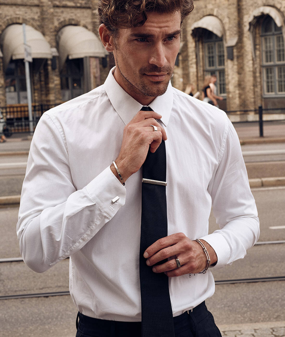 TIM manschettknappar Steel