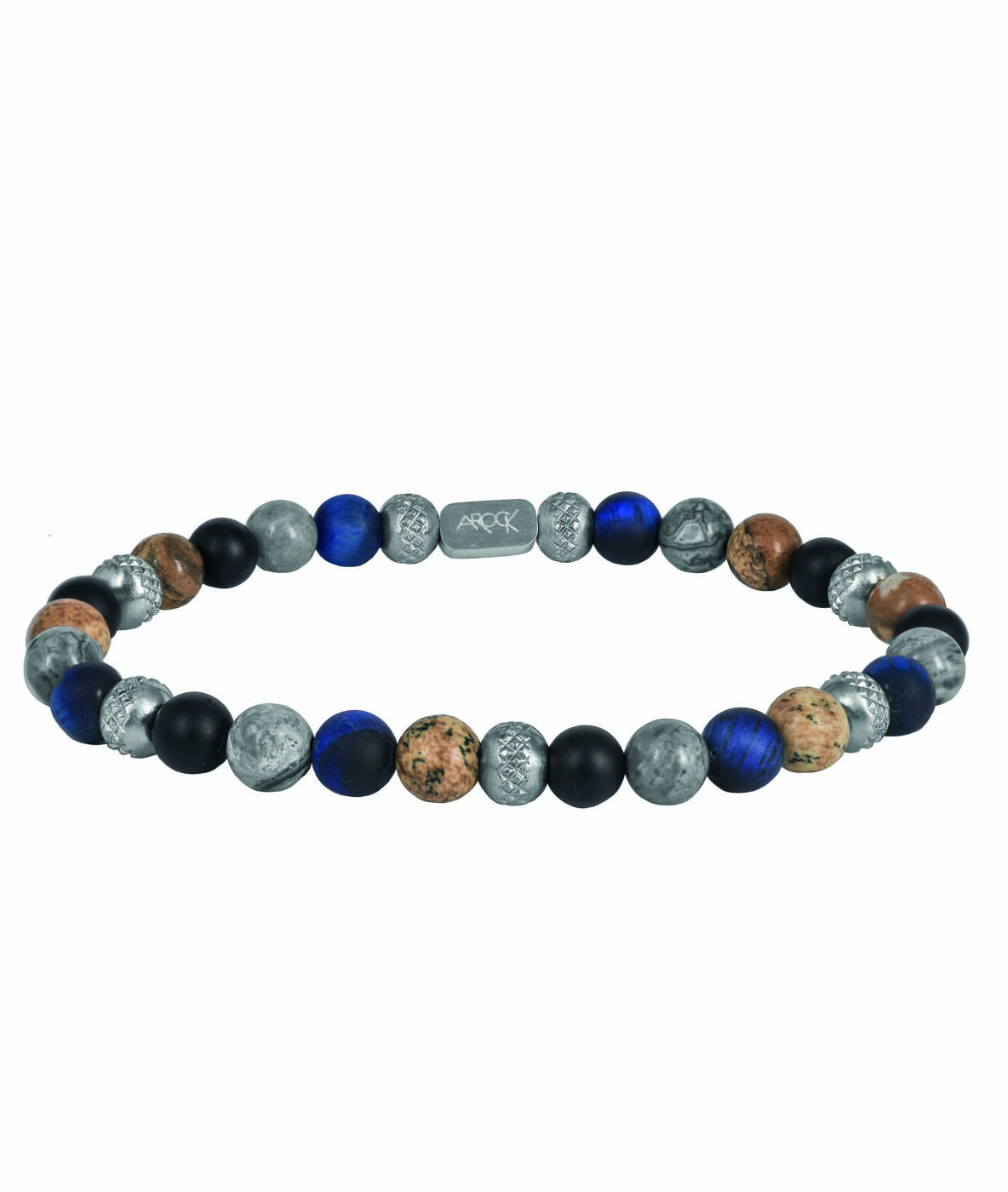 MIKE Bracelets Steel/blue