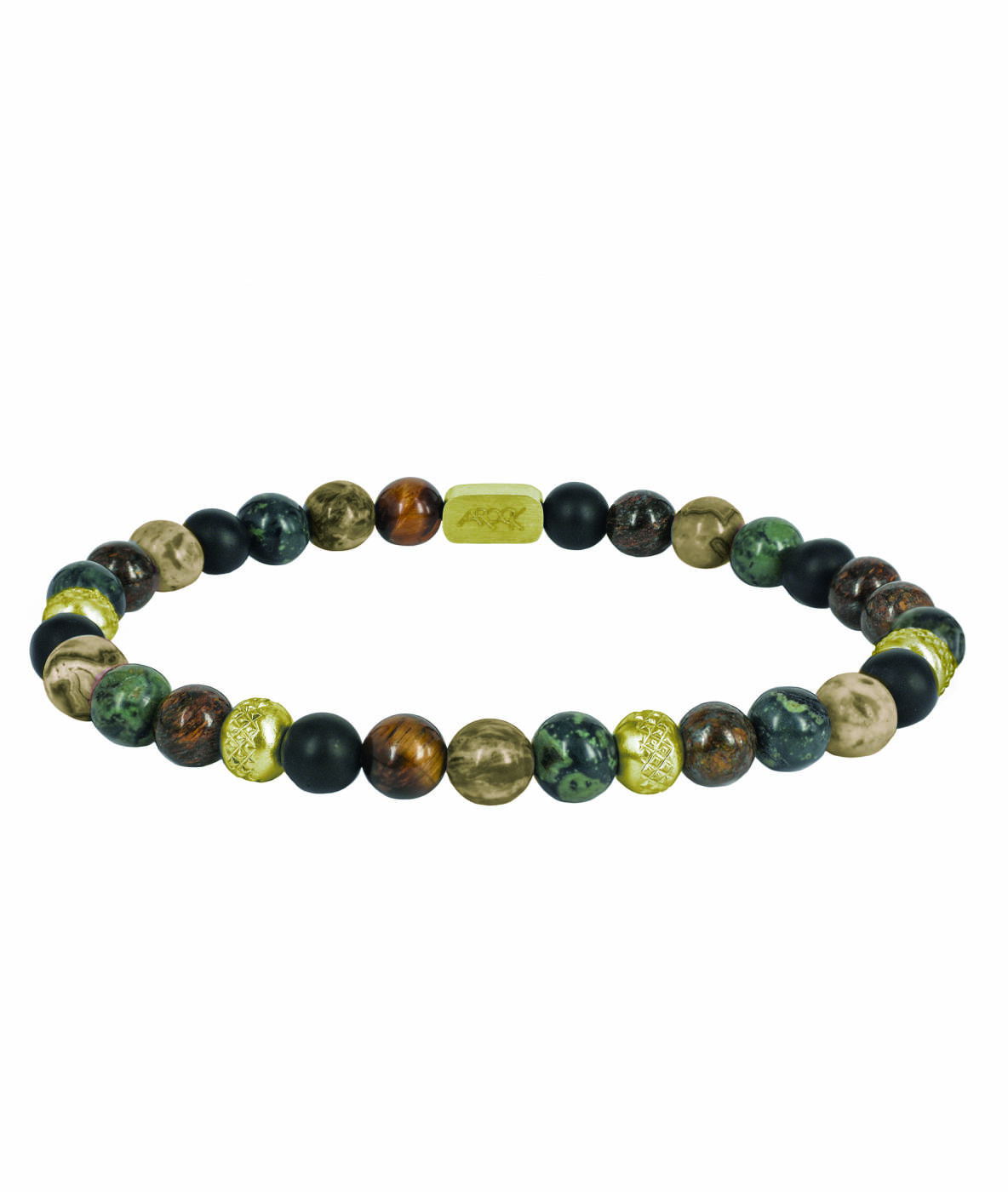 MIKE Bracelets Gold/Green