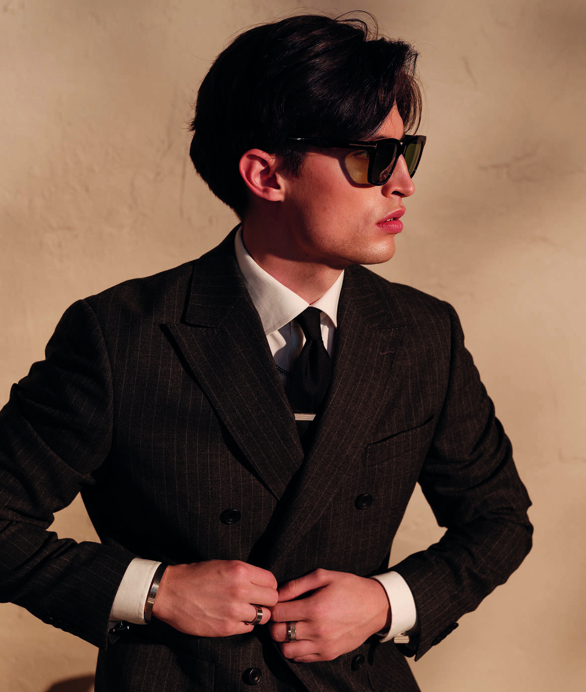 DAVE Bangle Bracelets Gold