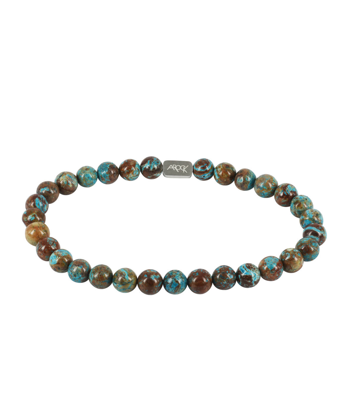 MORRIS (6 mm) Bracelets Brown/Turkos