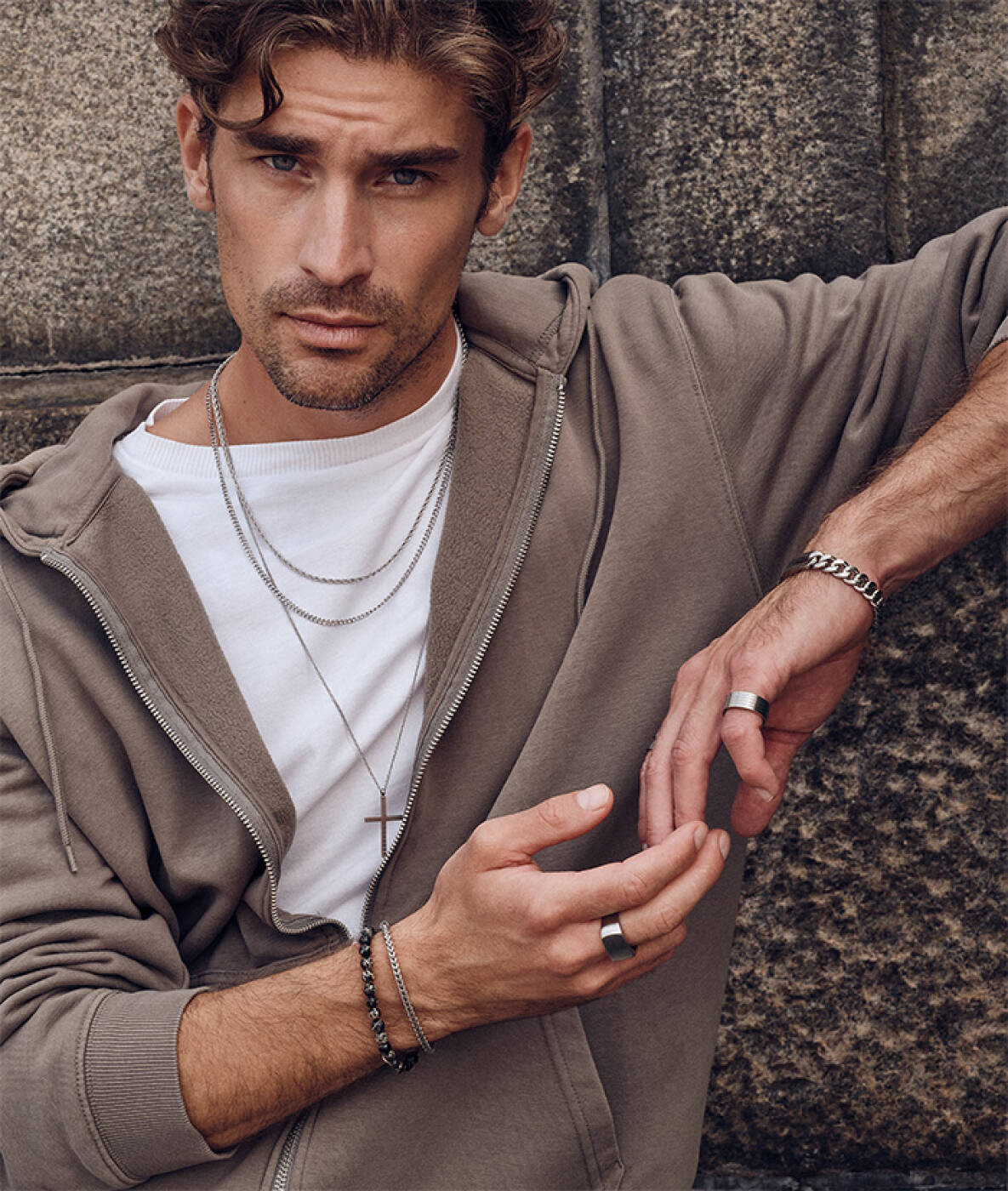 CROSS Long Necklaces Gold