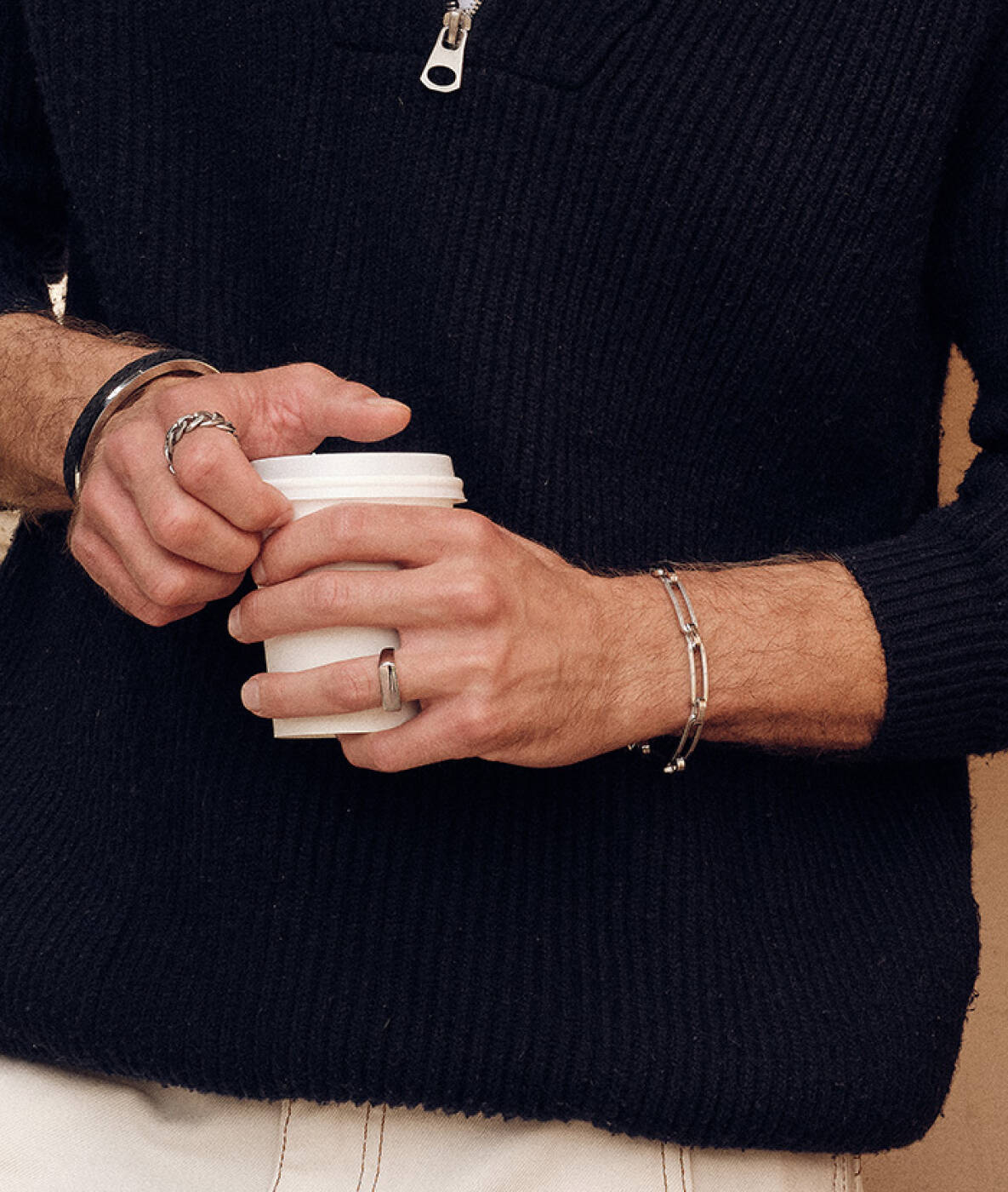 BENJAMIN Single Bracelets Steel