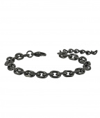 CHARLIE Chain Bracelets Black Antik