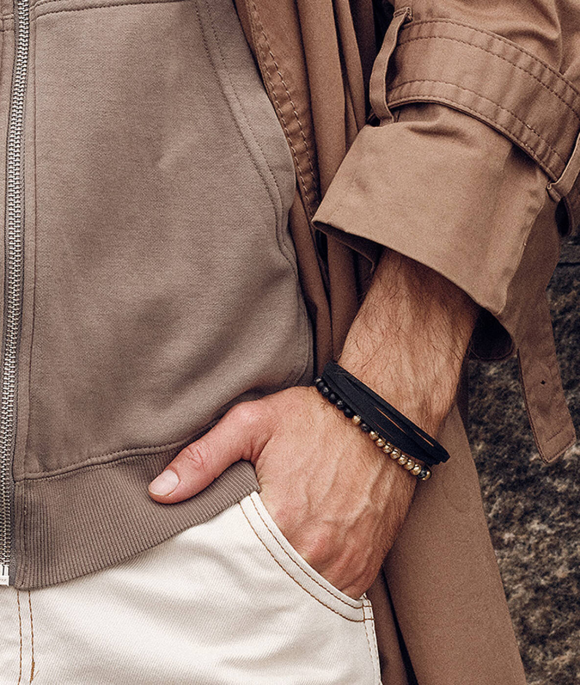 DOUGLAS 19cm Bracelets Black