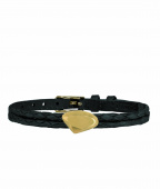 BROOKLYN Bracelets Gold/Black