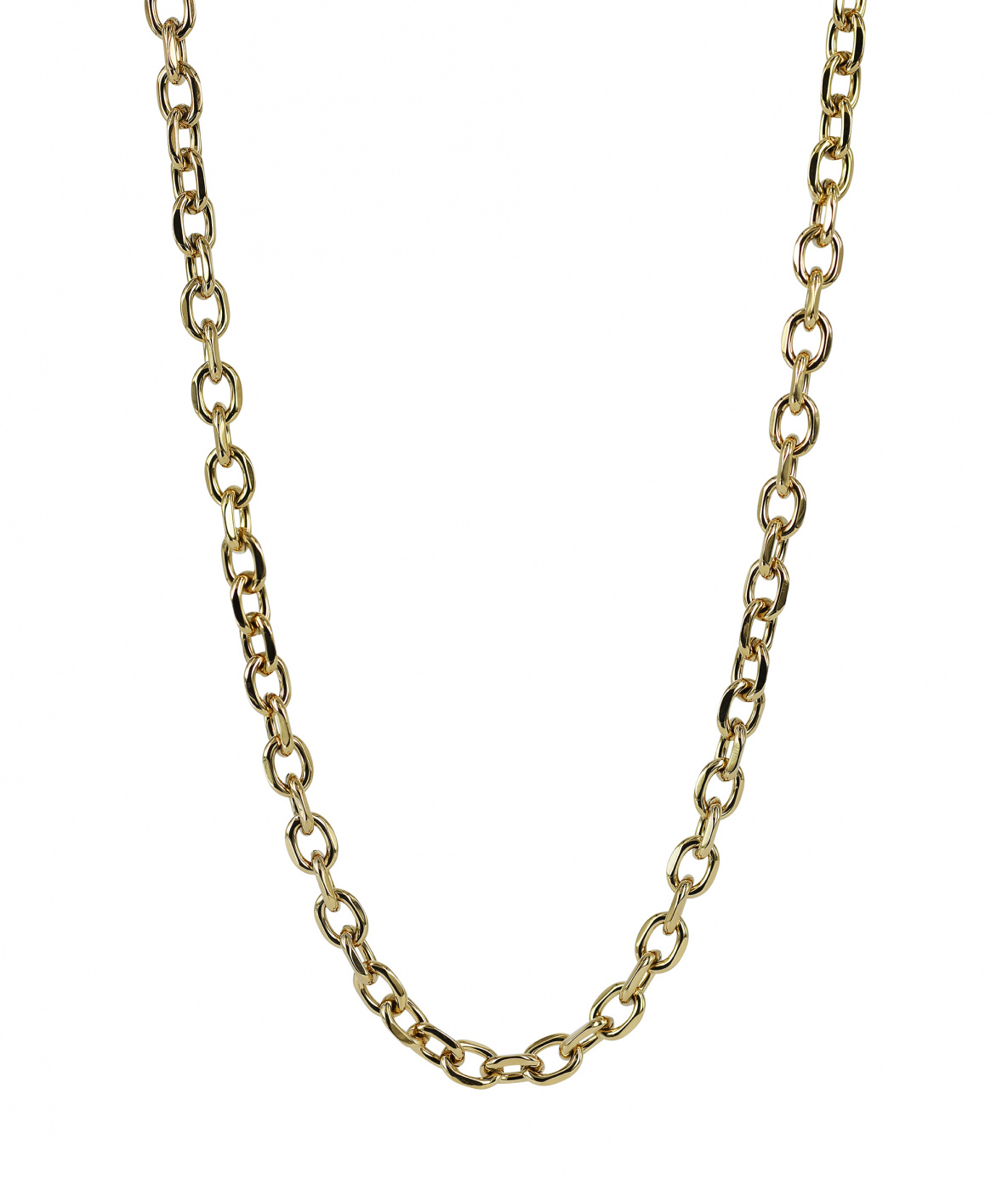 CHARLIE Chain 7 mm Necklaces Gold