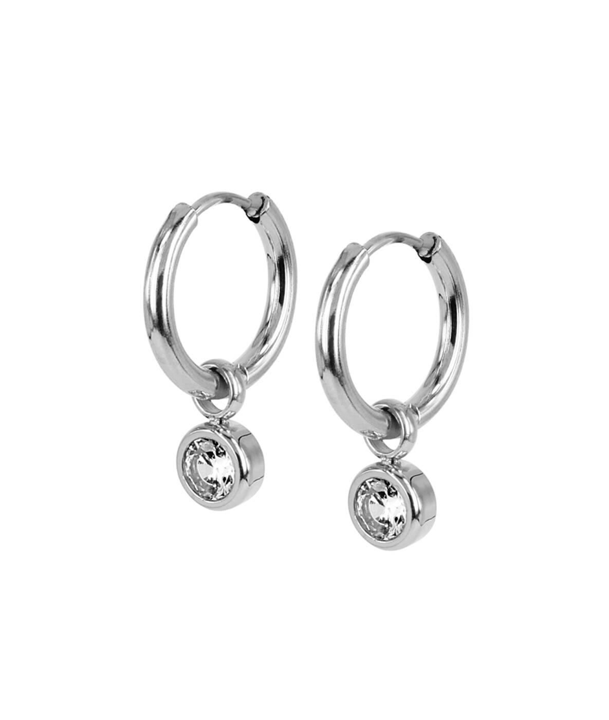 LILLY Hoops Earrings Steel