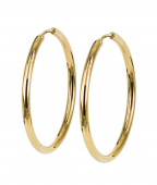 MAXI 50mm Earrings Gold 