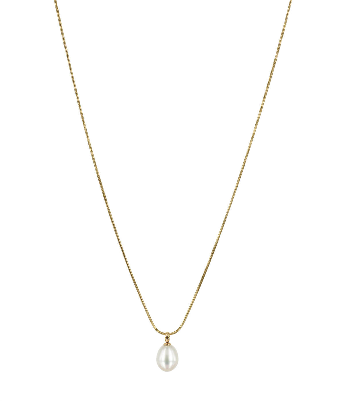 PALMA Single Long Necklaces Gold