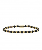 MIZA Bracelets Black/Gold