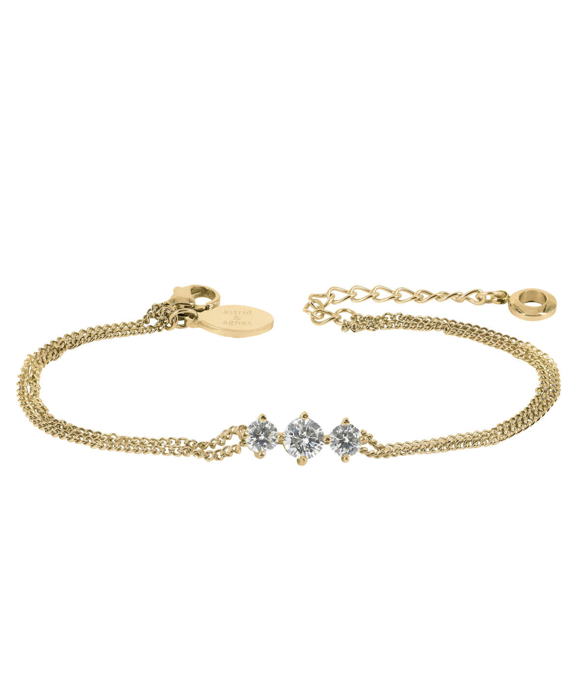IDA Tripple Bracelets Gold
