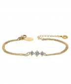 IDA Tripple Bracelets Gold