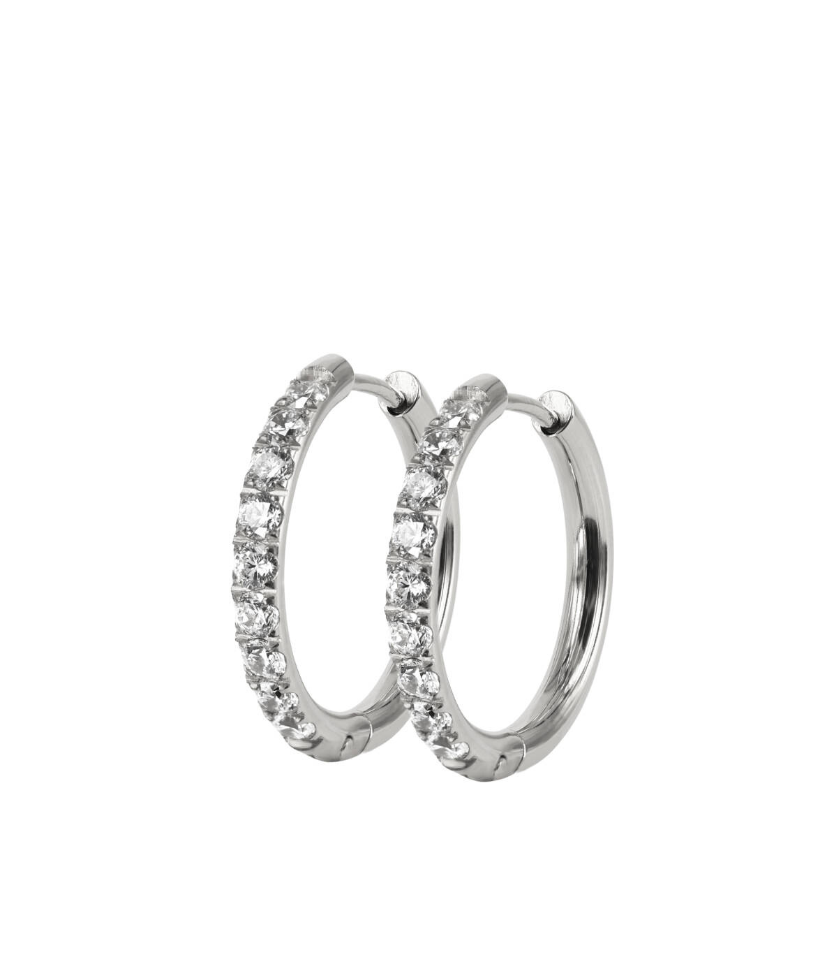 LUCY Large Earrings Steel