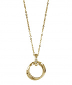 CAROLIN Long Necklaces Gold/Gold