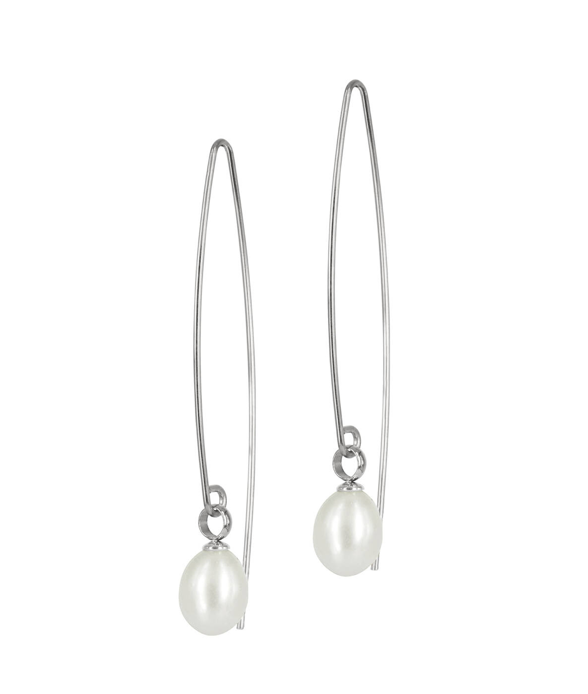 PALMA Long Earrings Steel