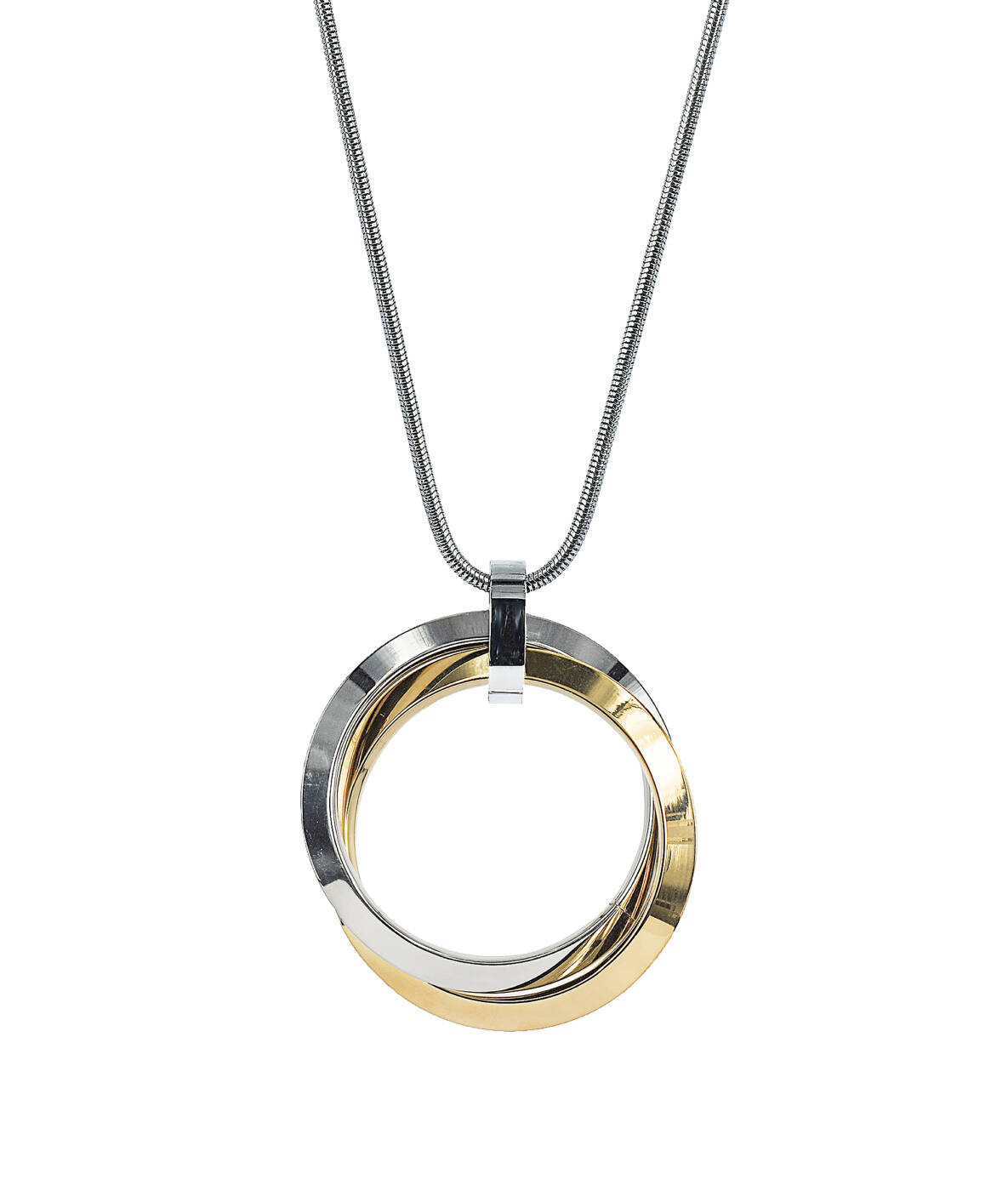 CHELSEA Short Necklaces Steel/Gold