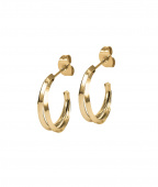 CHELSEA Small Earrings Gold/Gold