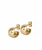 KLARA Wide 13mm Earrings Gold