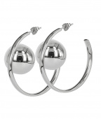 ESSIE Hoops Earrings Steel
