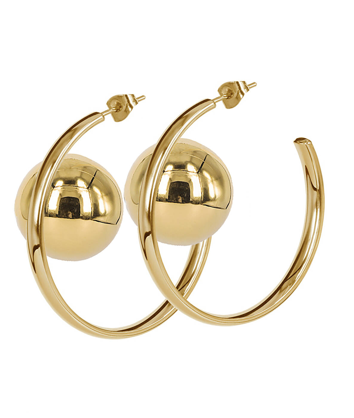 ESSIE Hoops Earrings Gold