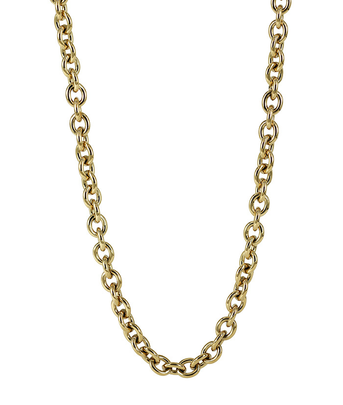 RUBY Small Long Necklaces Gold
